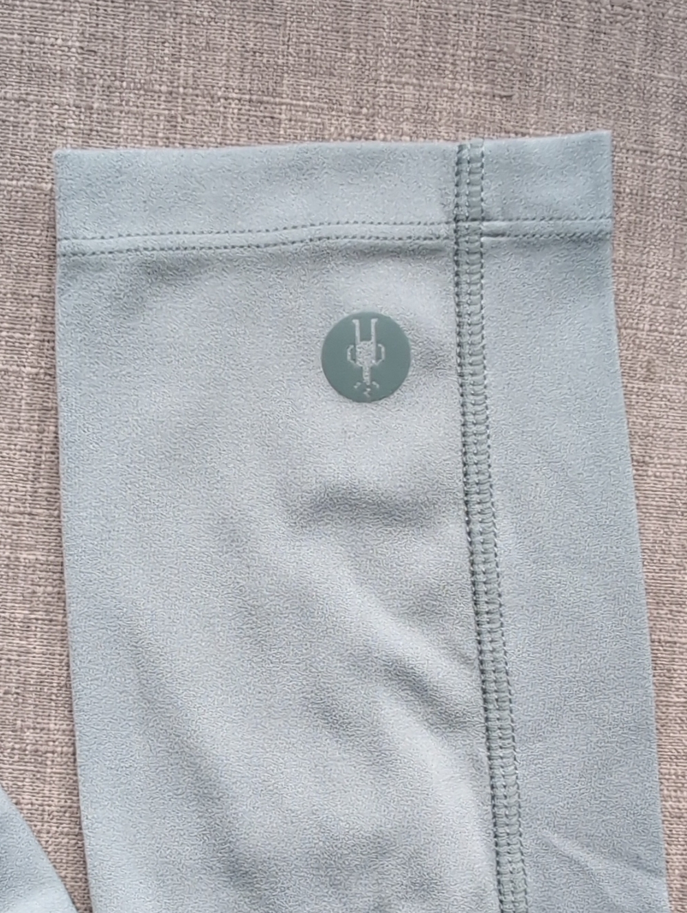 Smartwool Women's Mint Green / Gray Leggings - Picture 8 of 12